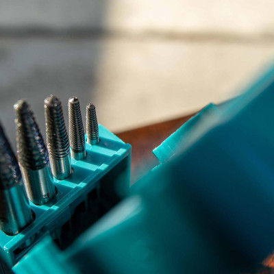 BỘ MŨI TARO LẤY ỐC GÃY 5 CHI TIẾT 3-18MM TOTAL TACSE0056