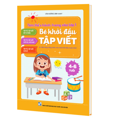 Combo HÀNH TRANG CHO BÉ TỰ TIN VÀO LỚP MỘT - Tặng bộ thẻ chữ cái và chữ ghép
