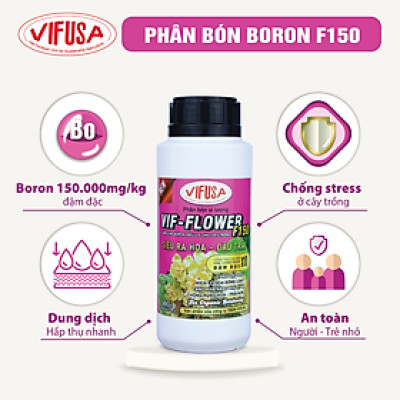 VIF-FLOWER - Phân bón Boron F150 chai 500ml