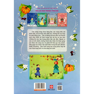 Combo 2- 4 Tập: Sticker Dolly Dressing - Dán Hình Sáng Tạo Trang Phục Búp Bê