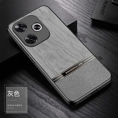 Ốp lưng Da Vân Gỗ cao cấp siêu sang,bảo vệ lưng viền cụm camera dành cho iphone 15/15Pro/15Promax. Hàng Nhập Khẩu