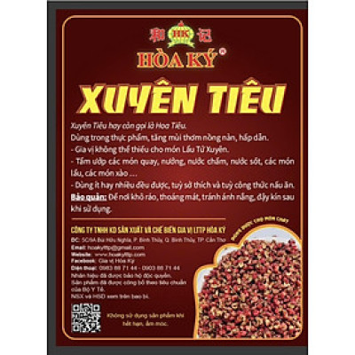 Xuyên tiêu bột 300gr Hoà Ký nguyên chất