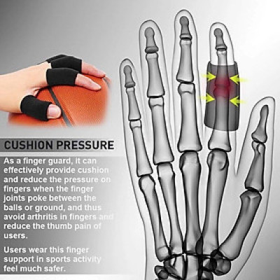 Bộ 10 băng bảo vệ ngón tay AOLIKES A-1589 khi chơi bóng rổ sport finger protection sleeve