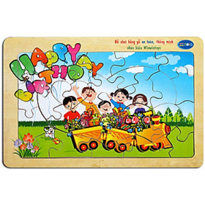 Đồ Chơi Ghép Hình Winwintoys - Happy Birthday 62442