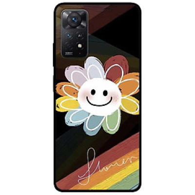 Ốp lưng cho Xiaomi Redmi 12 4G - Redmi Note 12 4G - 12 Pro 4G - 12 Pro 5G - Hoa Vui Vẻ - Hàng Chính Hãng