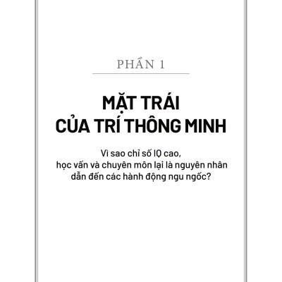 Cái Bẫy Của Trí Thông Minh