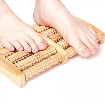 Bàn Lăn Massage Chân Bằng Gỗ 5 Hàng, 6 Hàng, 7 Hàng, 8 Hàng Giúp Lưu Thông Kinh Mạch, Cải Thiện Giấc Ngủ, Bảo Vệ Sức Khỏe – Bàn Lăn Chân Gỗ Cho Văn Phòng, Gia Đình