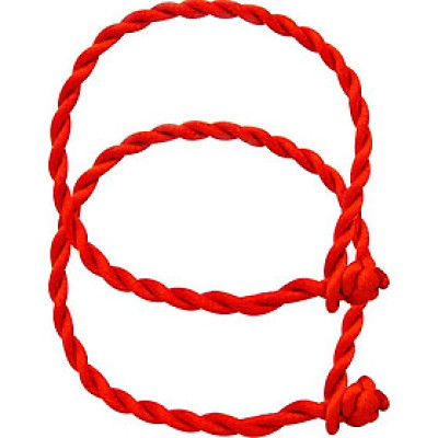 Combo 2 Vòng Đeo Tay Chân Chỉ Đỏ Phong Cách Cho Nam Nữ (Free Size)