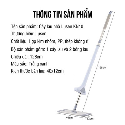 Cây Lau Nhà Tự Vắt Đa Năng - Tiện Lợi, Dễ Dàng Vệ Sinh Mọi Bề Mặt - HÀNG CHÍNH HÃNG MINIIN