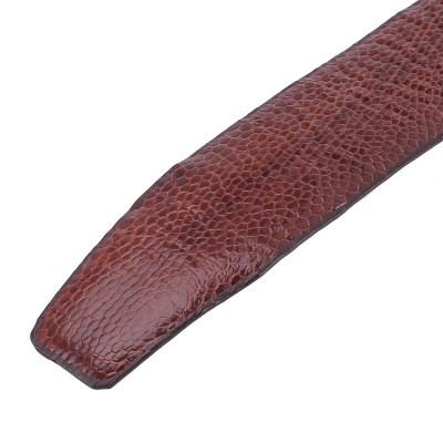 Thắt Lưng Nam Da Cá Sấu Đầu Kim Huy Hoàng HT4233 - Nâu Đỏ