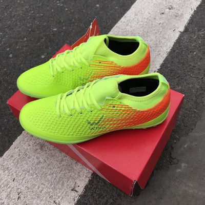 Giày bóng đá thể thao wwika FFlash xanh chuối mẫu giày đá phủi cao cấp