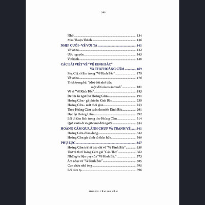 Hoàng Cầm Về Kinh Bắc - Ấn phẩm kỷ niệm 100 năm ngày sinh Hoàng Cầm (Bản Đẹp)