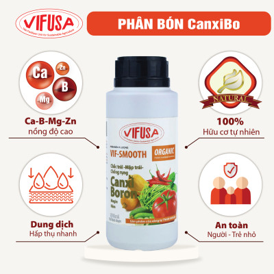 VIF-SMOOTH - Phân bón CanxiBo cahi 500ml [Chuyên rau màu]