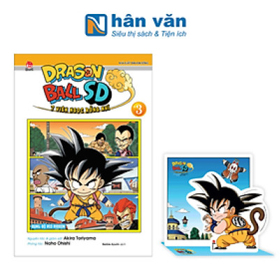 Dragon Ball SD - 7 Viên Ngọc Rồng Nhí - Tập 3 - Đụng Độ Red Ribbon - Tặng Kèm Standee