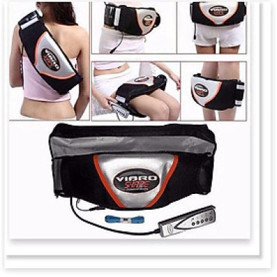 Máy Massage Vibro Rung Toàn Thân Hiệu Quả - Đai Massage Rung Nóng vùng Bụng