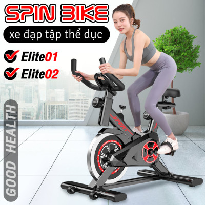 BG-MÀN HÌNH-Xe đạp tập thể thao đa năng trong nhà SPINING BIKE ELITE 03 mới (hàng nhập khẩu)