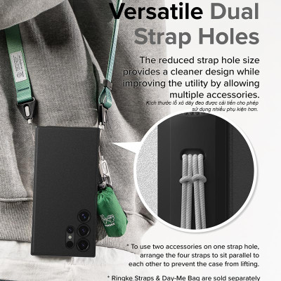 Ốp lưng cho Samsung Galaxy S24 Ultra RINGKE Onyx Magnetic - Hàng Chính Hãng