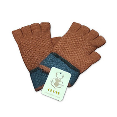 Găng Tay Bao Tay Len Hở Ngón Giữ Ấm Chống Nắng Phong Cách Đơn Giản Cho Nữ