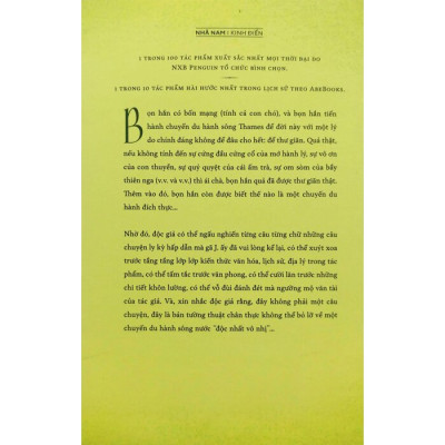 Ba Gã Cùng Thuyền (Chưa Kể Con Chó) - NNA