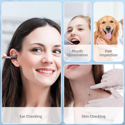 Camera Nội Soi Tai Mũi Họng C02 3.9mm Màn Hình 4.5 Inch LCD Kỹ Thuật Số Hỗ Trợ Chụp Nhanh Và Quay Video 1080P - Hàng Nhập Khẩu