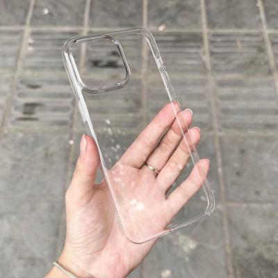 Ốp Lưng Iphone Trong Suốt LIKGUS Siêu Mỏng Chống Ố SlimCase Lưng Cứng cho IP 17 15 16 Pro Max - Hàng chính hãng