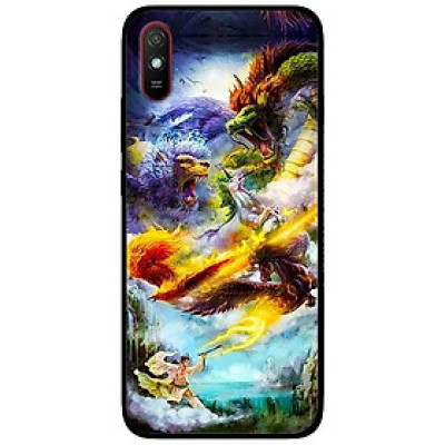 Ốp lưng dành cho Xiaomi Redmi 9 - Redmi 9A - mẫu Chàng Trai Rồng Phụng