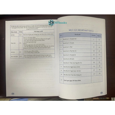 Combo 2 cuốn sách Ngữ Văn 11 đề ôn luyện và kiểm tra + Phương pháp đọc hiểu và viết (Dùng ngữ liệu ngoài sgk)