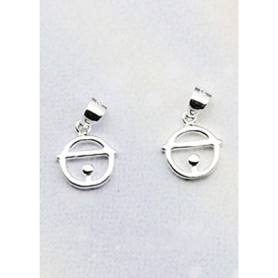Combo 2 cái charm bạc hình chuông doremon treo -  Ngọc Quý Gemstones