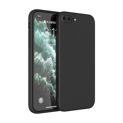 Ốp lưng silicon case cho iPhone 7 Plus , 8 Plus chống bám bẩn mặt lưng siêu mềm mịn, có gờ bảo vệ camera - hàng nhập khẩu