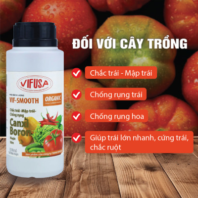 VIF-SMOOTH - Phân bón CanxiBo cahi 500ml [Chuyên rau màu]