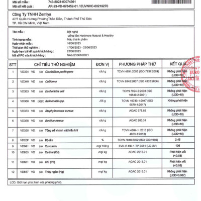 Bột nghệ uống liền 160g Honimore 3 trong 1 -  10 gói Thơm ngon, dễ uống