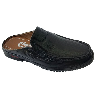 Dép Bít Đầu Nam BIGGBEN Da Bò Thật Cao Cấp SB136