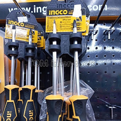 BỘ TUỐC NƠ VÍT ĐÓNG 2 CHI TIẾT INGCO HSGT280208 - HÀNG CHÍNH HÃNG