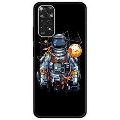 Ốp lưng dành cho Xiaomi Redmi Note 11 4G mẫu Phi Hành Gia Mặt Trăng
