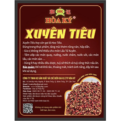 Xuyên tiêu bột 100gr Hoà Ký nguyên chất