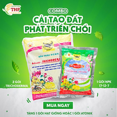[MUA 1 TẶNG 1] CẢI TẠO ĐẤT_PHÁT TRIỂN CHỒI | CHUYÊN HOA KIỂNG | COMBO CHĂM SÓC CÂY