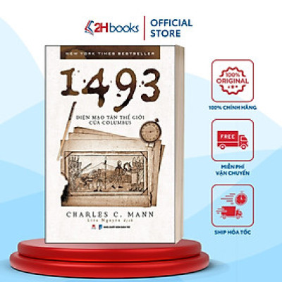 Sách - 1493 : Diện mạo tân thế giới COLUMBUS - 2H Books
