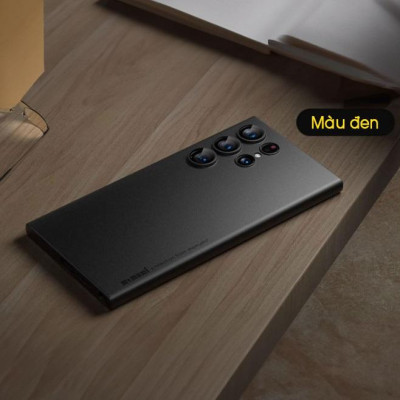Ốp lưng nhám cho Samsung Galaxy S24 Ultra / S24 Plus hiệu Memumi Slim siêu mỏng 0.3mm có màng bảo vệ Camera (mặt lưng nhám mềm mịn) - hàng nhập khẩu