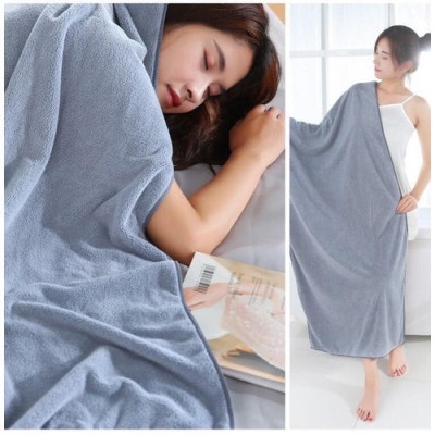 Khăn tắm bông Hàn Quốc  cuộn tròn , mềm mại cao cấp , thấm hút nhanh    ,  loại lớn 70 x  140cm  nhỏ gọn rất tiện dụng