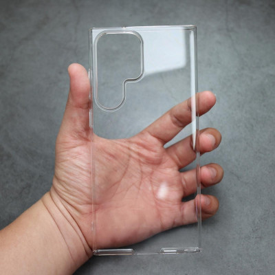 Ốp lưng trong suốt siêu mỏng 0.3mm cho Samsung Galaxy S25 Ultra / S24 Ultra hiệu Memumi Slim - Chống ố vàng, ôm sát máy - Hàng nhập khẩu
