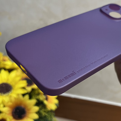 Ốp lưng Memumi dành cho iPhone 14 Plus siêu mỏng màu tím - hàng chính hãng