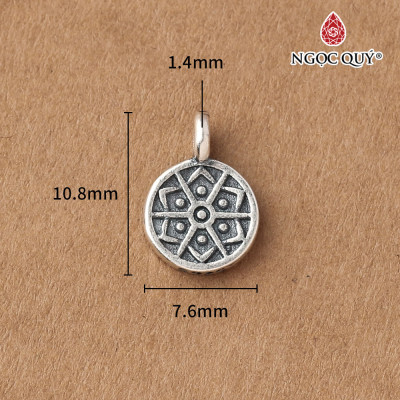 Charm bạc treo nhiều họa tiết - Ngọc Quý Gemstones