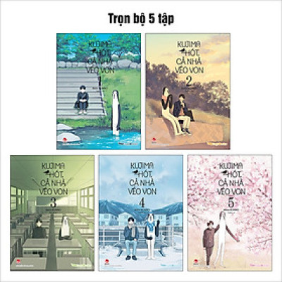 Sách - Kujima hót, cả nhà véo von (trọn bộ 5 tập, bản in đầu)
