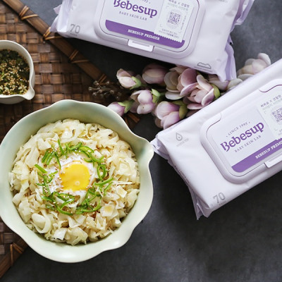 Combo10 Gói Khăn Ướt Primier 70 Tờ/Gói Hàn Quốc Thương Hiệu Bebesup