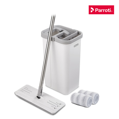Bộ cây lau nhà tự vắt thông minh, chổi lau nhà 360 độ, lau sạch khô nhanh - Parroti Pro PR01