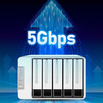 Thiết bị lưu trữ DAS TerraMaster D5-310 5-bay hàng chính hãng