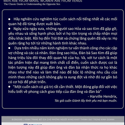 Đàn Ông Sao Hỏa - Đàn Bà Sao Kim ( tặng kèm bookmark CR )