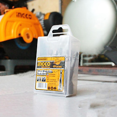 BỘ ĐẦU BẮN TÔN ĐA NĂNG 6 CHI TIẾT INGCO AMN65061 - HÀNG CHÍNH HÃNG