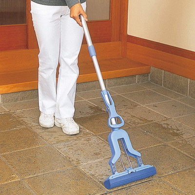 Chổi lau nhà đầu mút siêu thấm hút Azuma (99~130cm) - Hàng nội địa Nhật Bản, nhập khẩu chính hãng #FAZ259