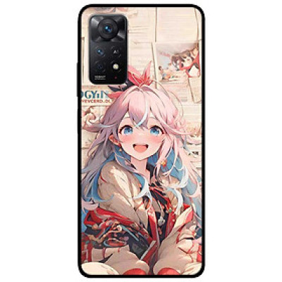 Ốp lưng Redmi Note 11 - 11s 4G - 11 5G - 11 Pro Quốc Tế - 11 Pro Xách Tay - Anime Cô Gái Tóc Hai Màu - Hàng Chính Hãng